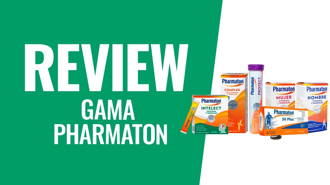 Cumple tus objetivos con los multivitamínicos Pharmaton 💪 | DosFarma
