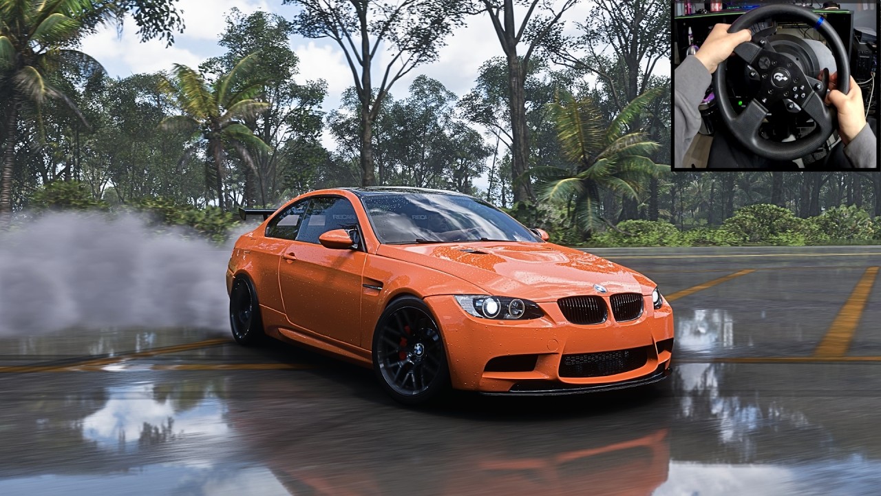600HP BMW M3 GTS - Forza Horizon 5 | Steering Wheel Gameplay