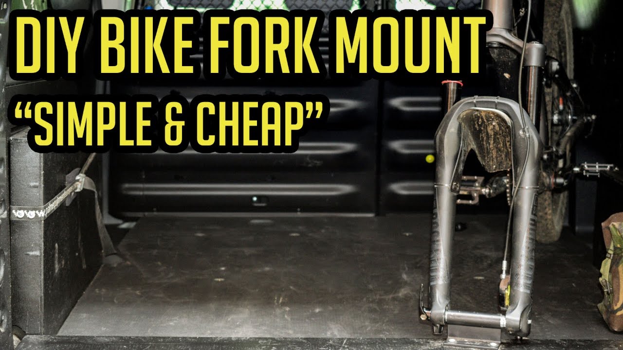 Simple Homemade MTB Bike Mount - £30 & 30 Minutes - Just Brilliant