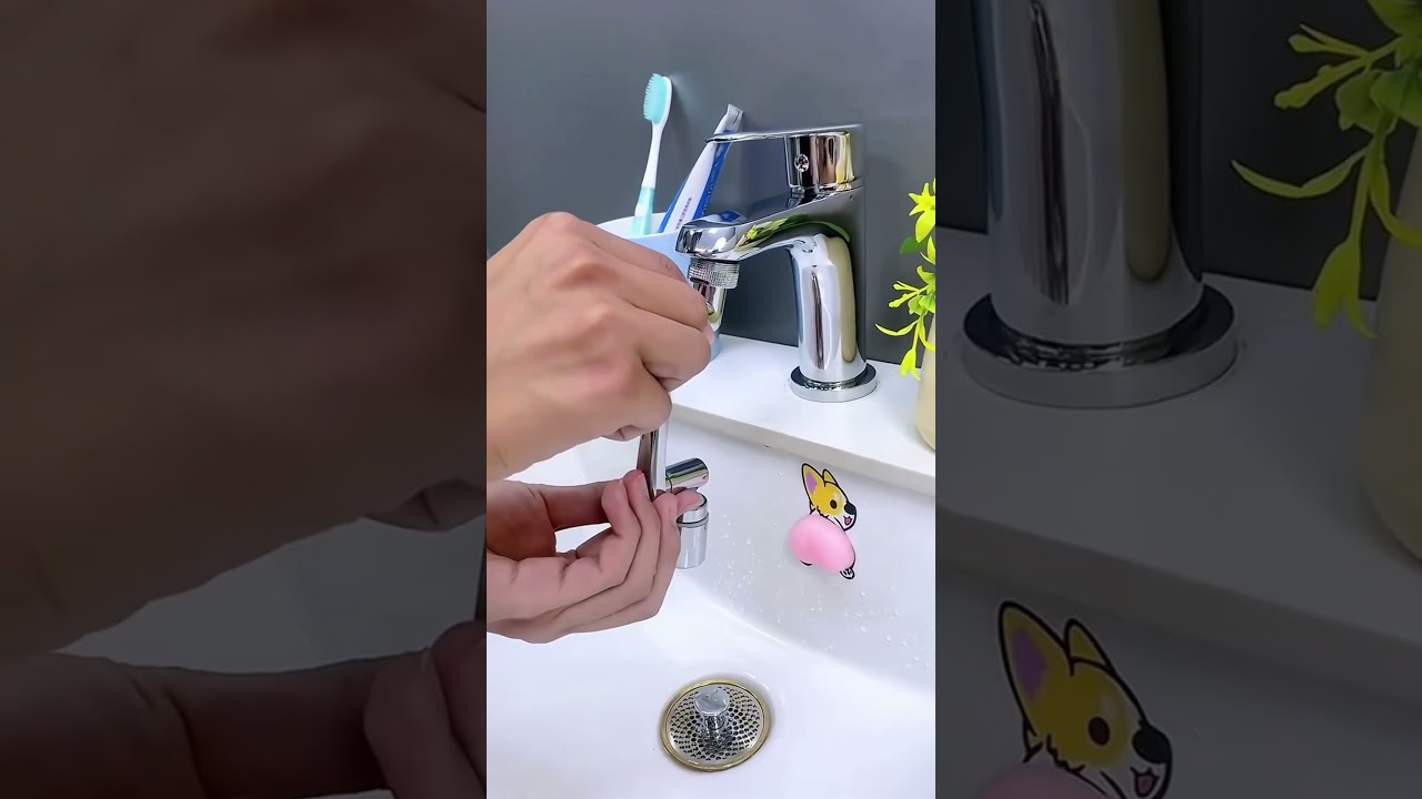 Product Link in Bio ( # 1796 ) @MaviGadgets ✅ Full Rotating Universal Faucet Tap Extender