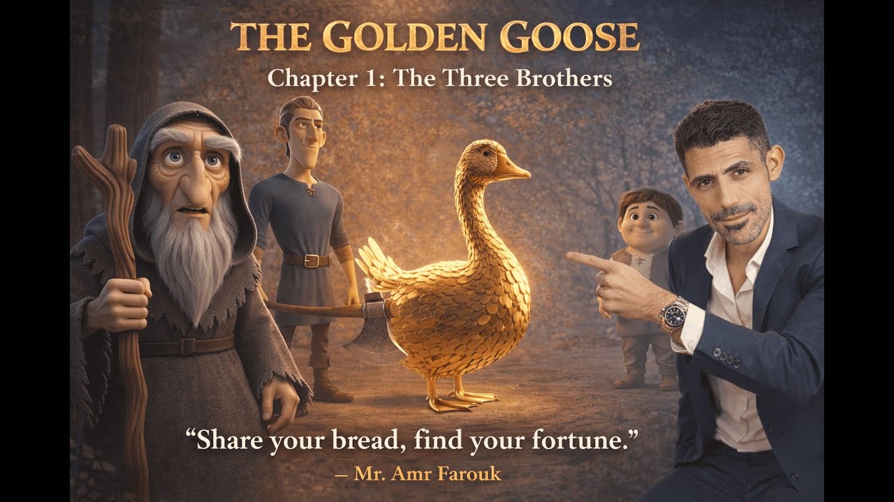 شرح الفصل الأول قصة The Golden Goose | أولى إعدادي - ترم تاني (المنهج الجديد)