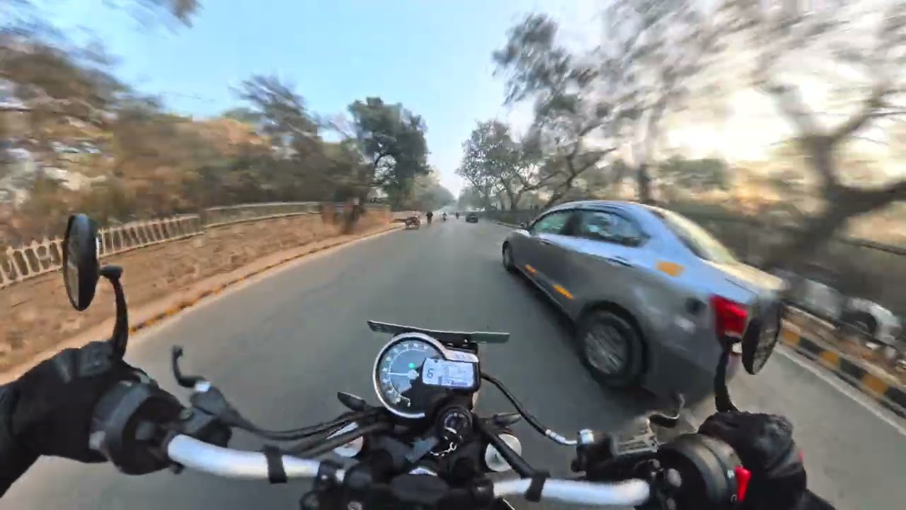 Cold Winter Morning Ride | Triumph Speed 400 POV (Insta360 X5) #triumphspeed400 #insta360x5