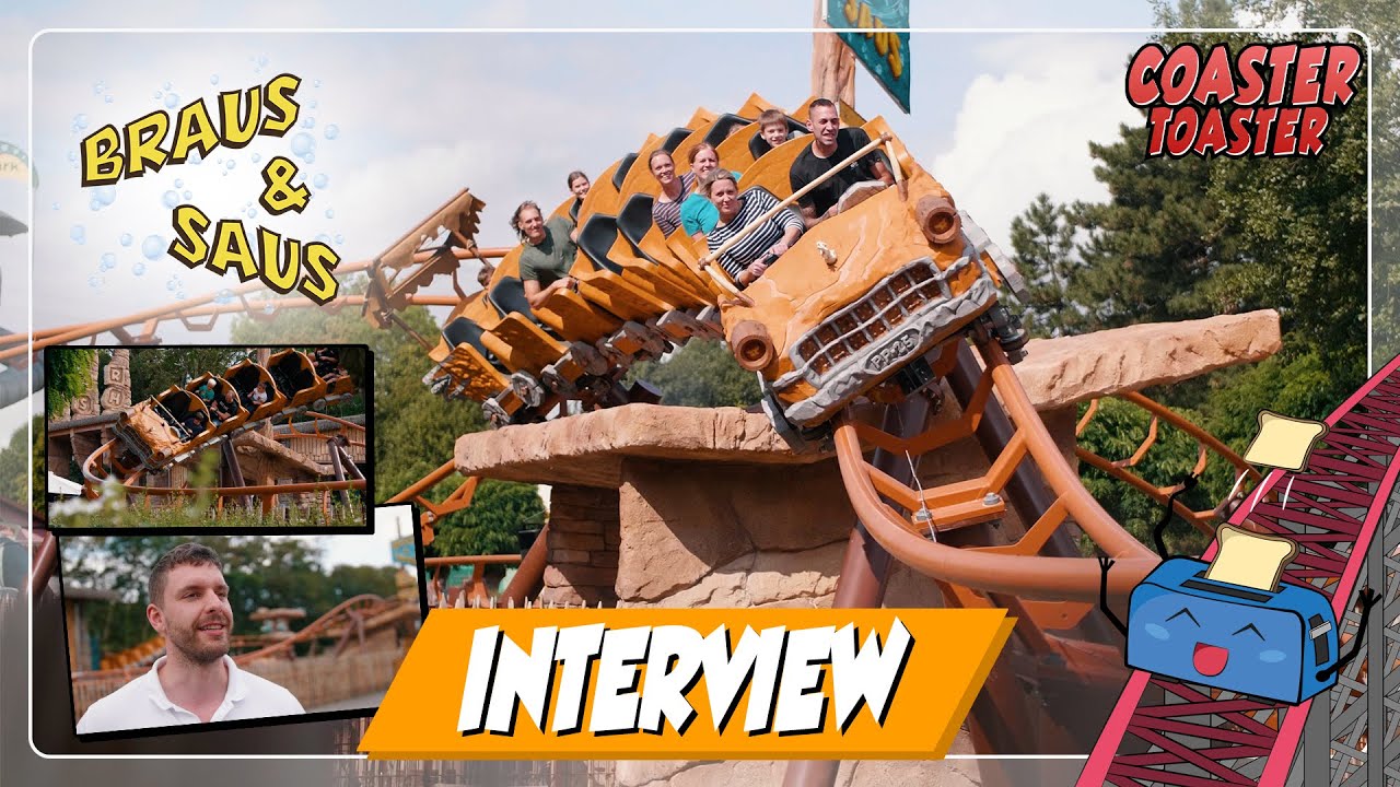 Braus & Saus - Die neue Achterbahn im Potts Park Minden | Interview