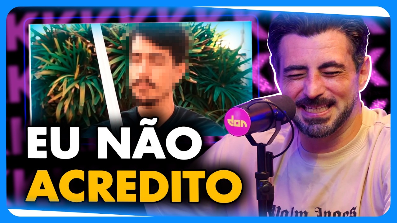 A DESCOBERTA QUE FEZ O EVANDRO TER UMA CRISE DE RISO