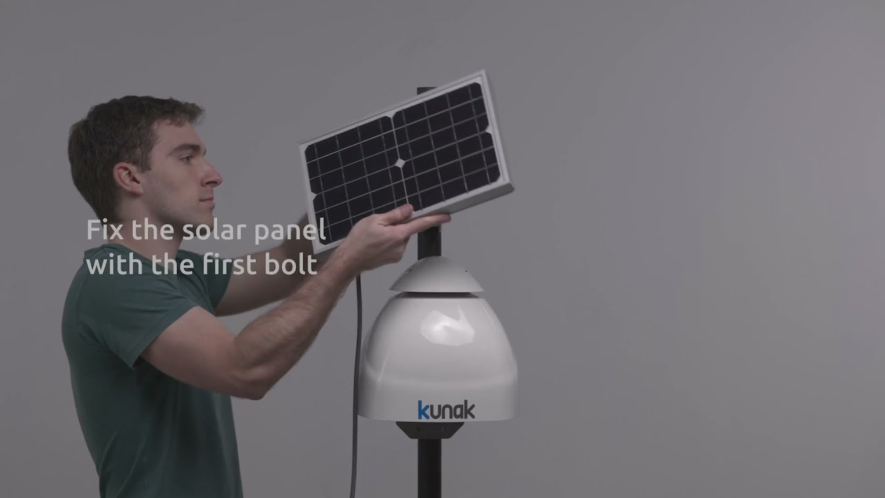 Kunak Air Pro - Solar panel installation