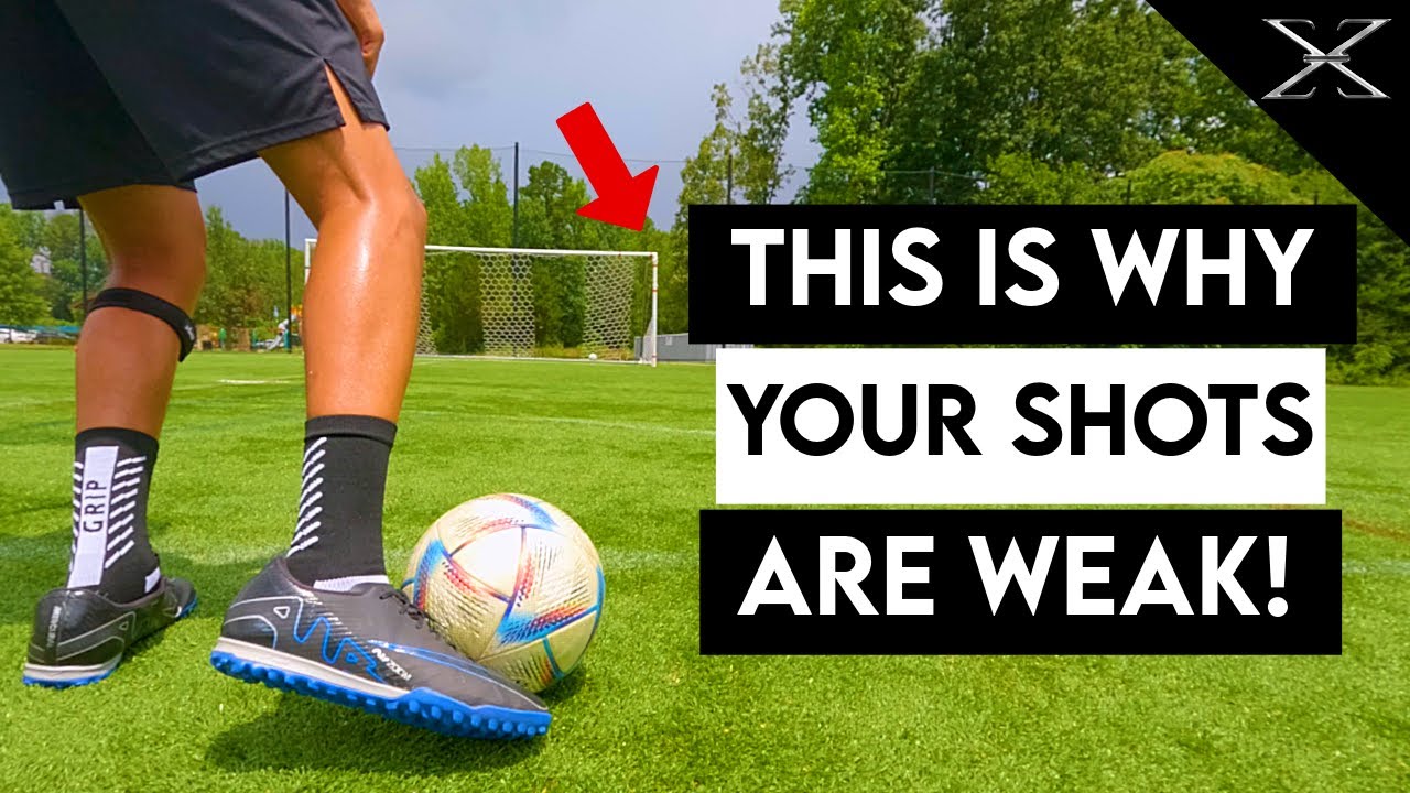 How To ACCURATELY Shoot A Soccer Ball With Power!