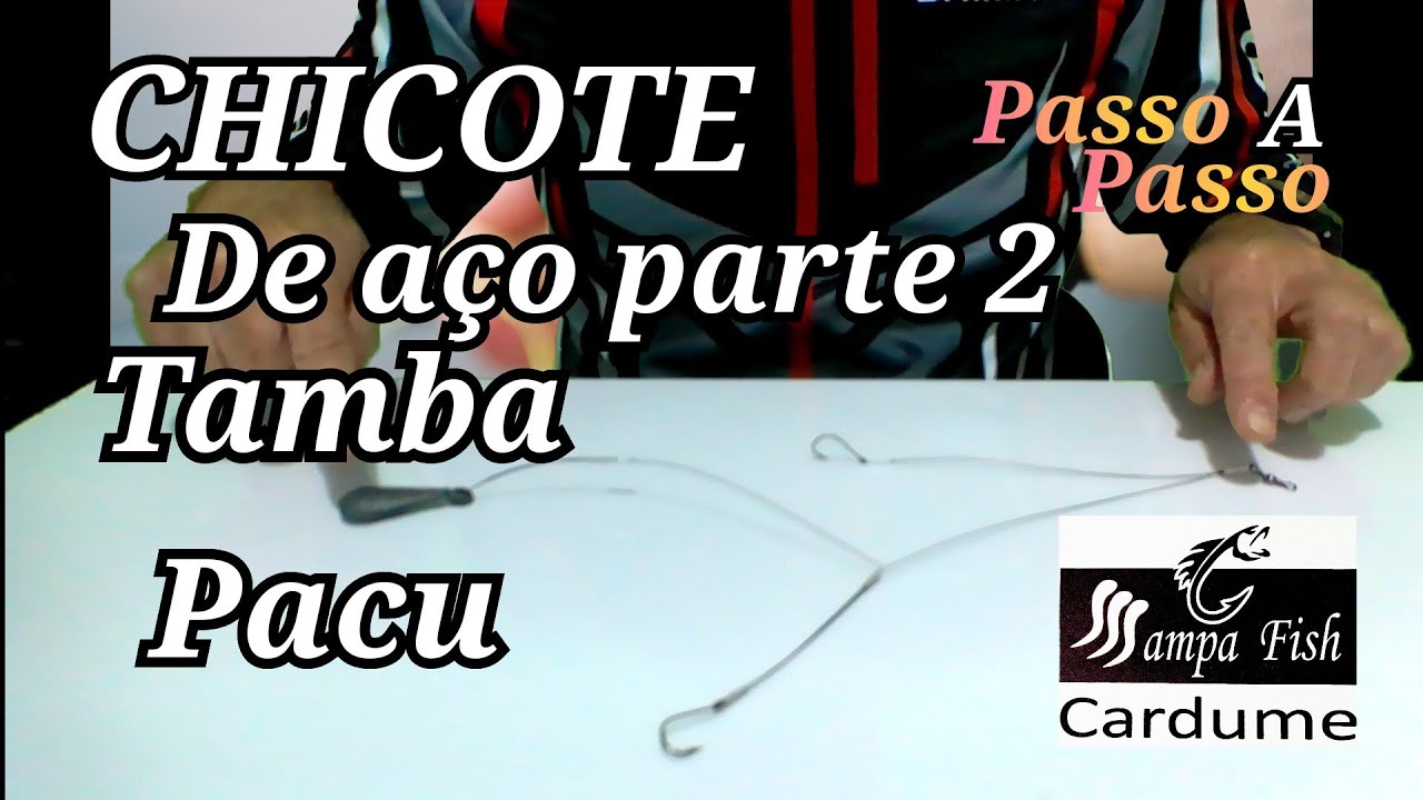 COMO FAZER CHICOTE DE CABO DE AÇO PARTE 2/PASSO A PASSO