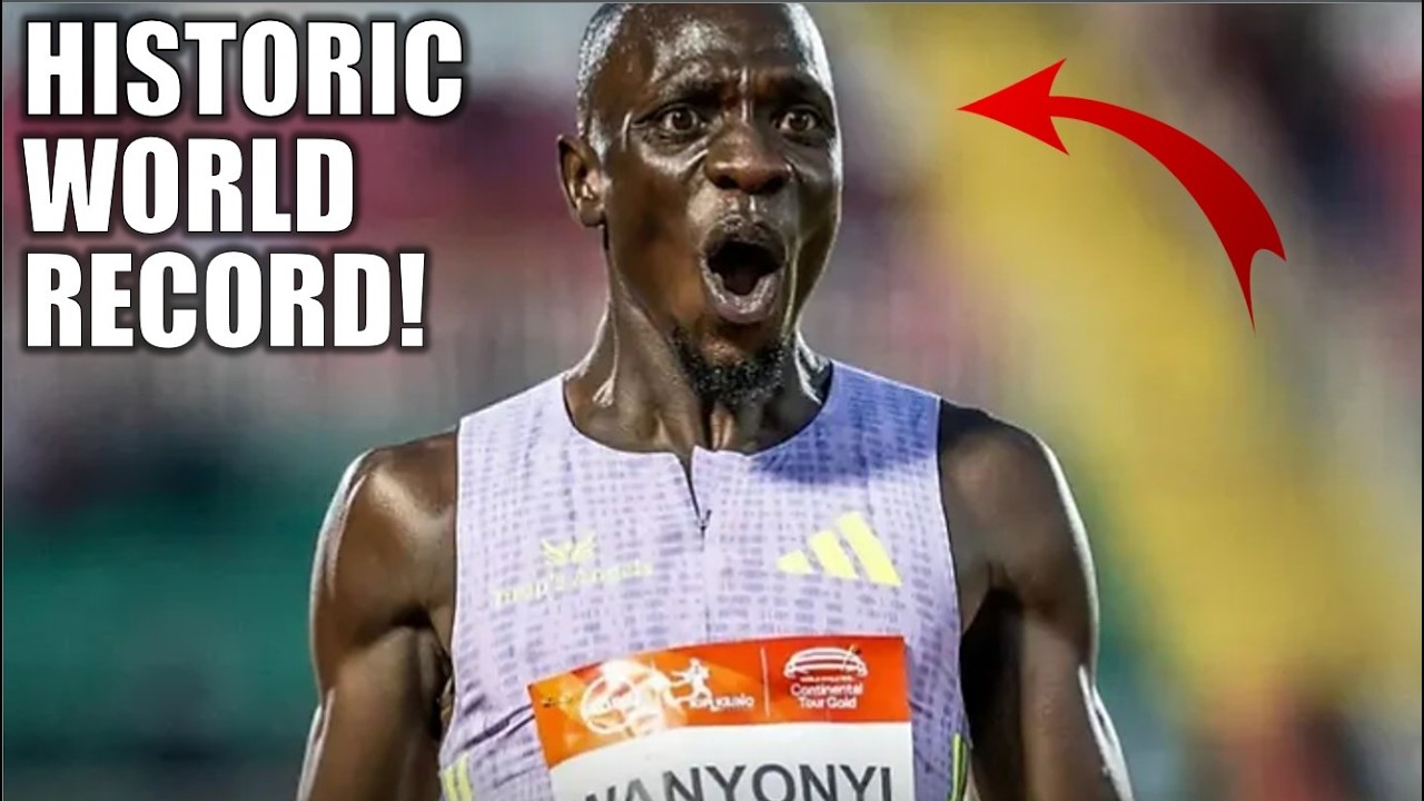 A NEW WORLD RECORD!!! || Historic Marks Falls As Emmanuel Wanyonyi Drops Incredible 1000 Meter Time!