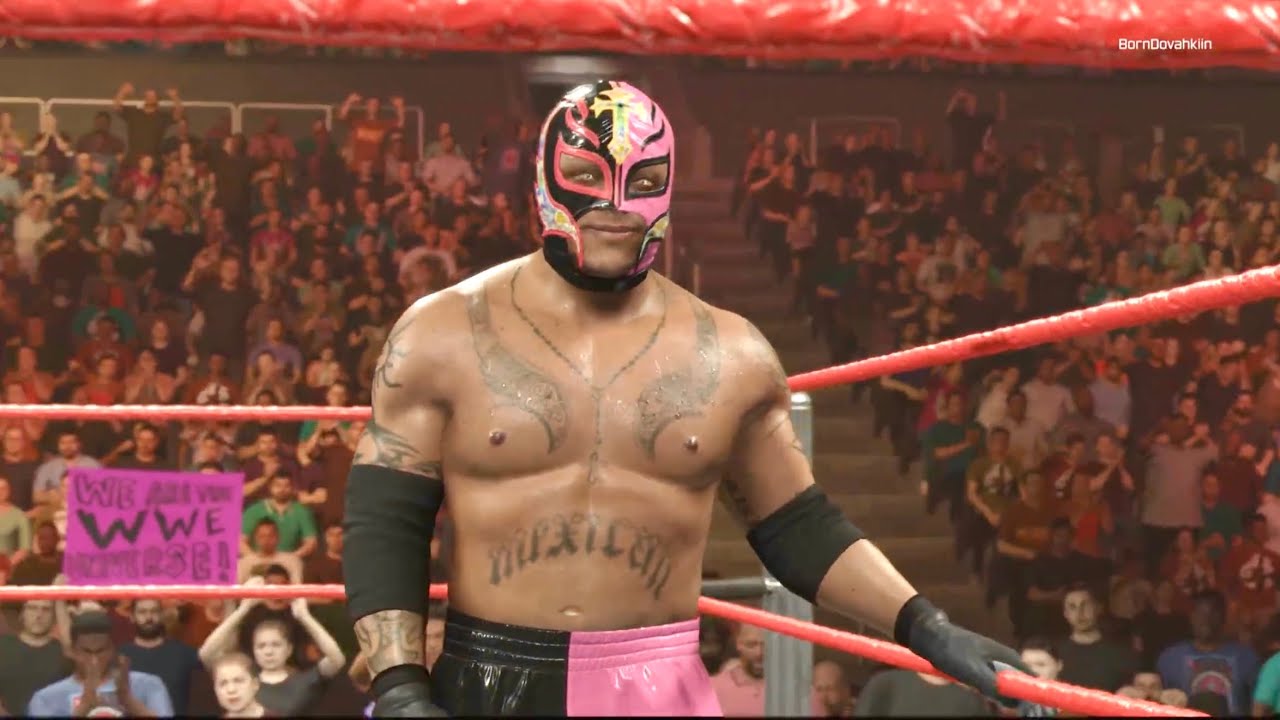 Rey Mysterio Vs. CM Punk: WWE World Heavyweight Title Match, Armageddon ‘08 - WWE 2K26 PS5
