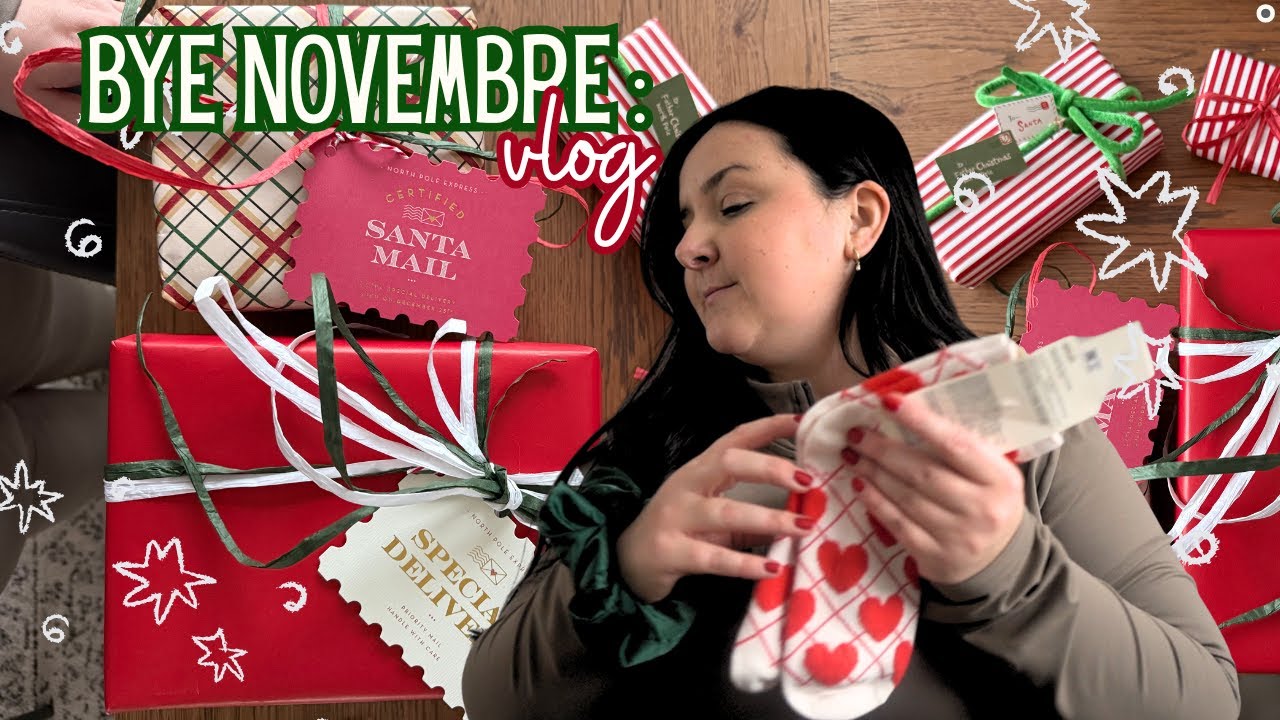 AUREVOIR NOVEMBRE, HAUL, J'EMBALLE DES CADEAUX, GAGNANTE CONCOURS & RETOUR SUR LE MOIS!