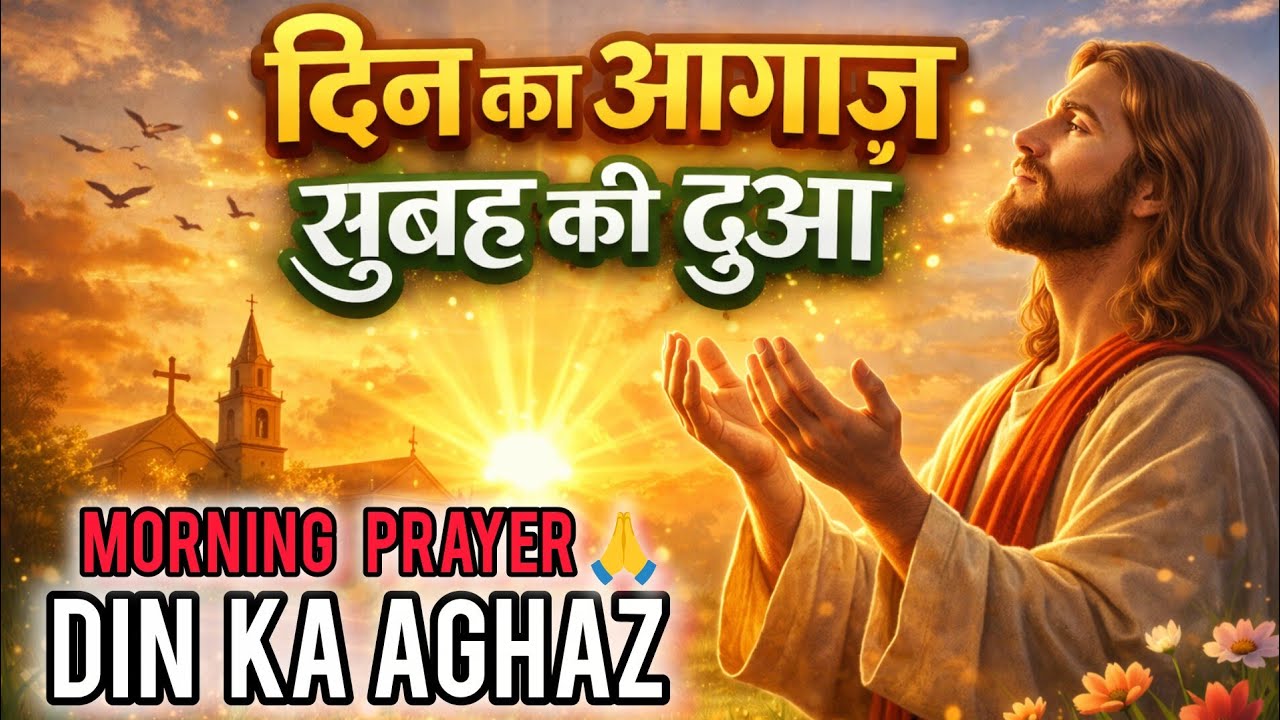 Din Ka Aghaz Subah Ki Dua | Masih Ke Sath Din Ki Shuruat Masih duwa prayer parthna 