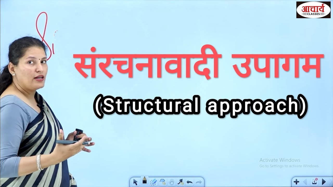 संरचनावादी उपागम I Structural approach