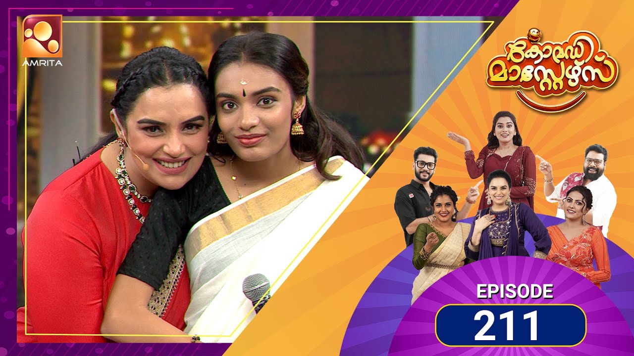 211 Episodes of Laughter! Comedy Masters turns into a Christmas carnival! Mon–Wed @ 9 PM | Amrita TV