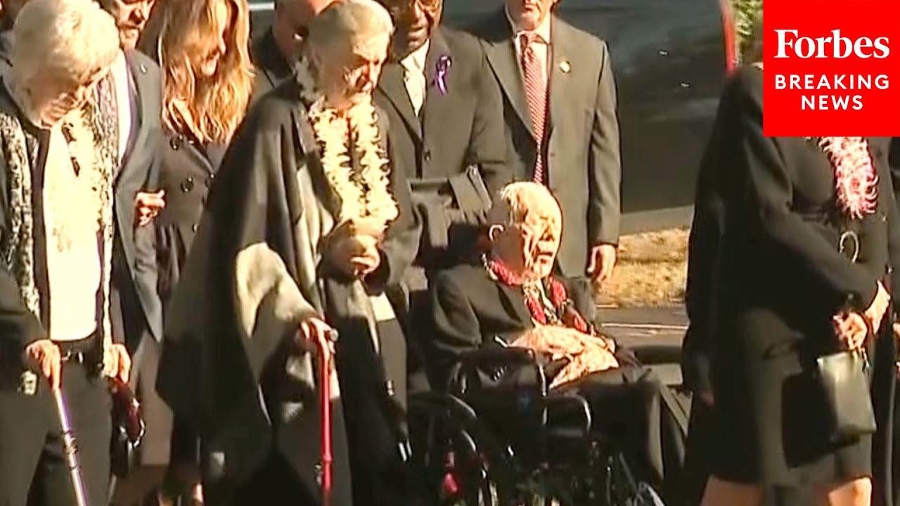 Jimmy Carter Attends Private Funeral For His Late Wife Rosalynn Carter