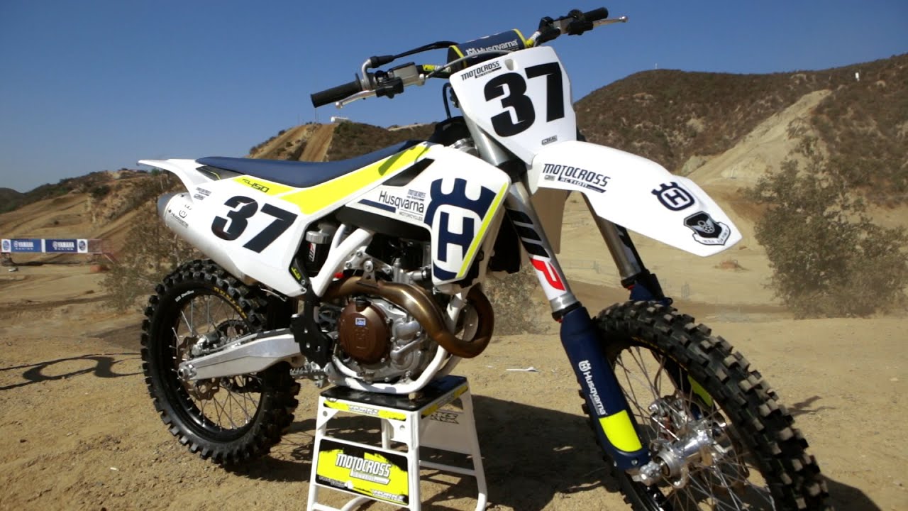 First Ride 2017 Husqvarna FC450 - Motocross Action Magazine