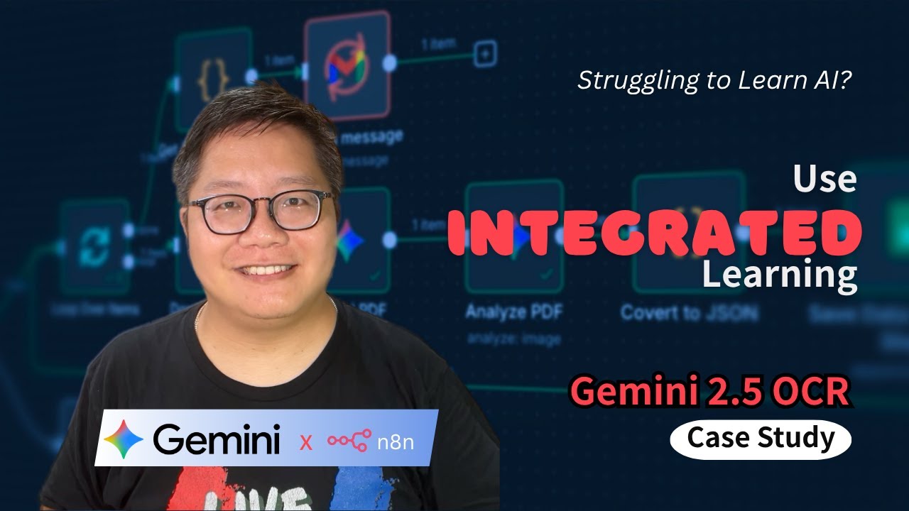 Struggling with Learn AI? Use Integrated Learning + Gemini 2.5 OCR Case Study (n8n)