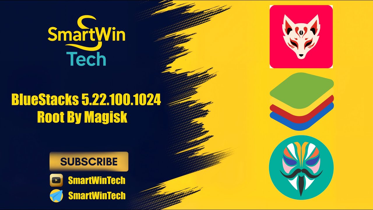 Root BlueStacks 5.22.100.1024 with Magisk & Kitsune | Step-by-Step Tutorial 2025