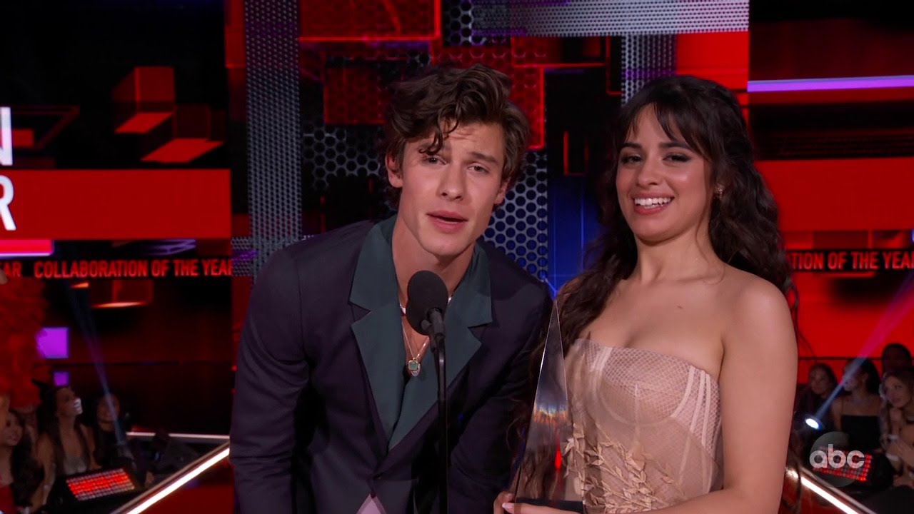 Shawn Mendes and Camila Cabello Win Collaboration of the Year at the 2019 AMAs - The American Music