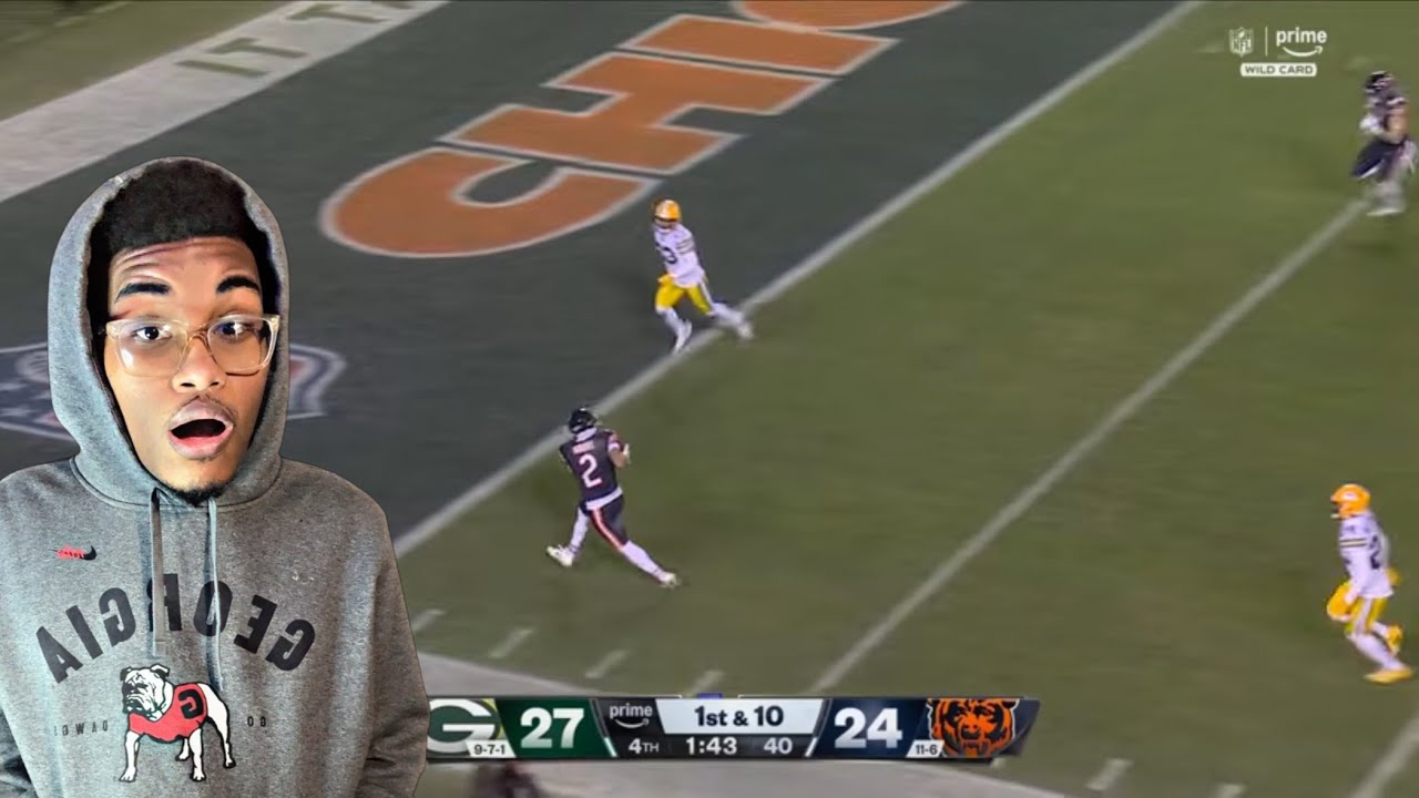WHAT A GAME! Green Bay Packers vs. Chicago Bears reaction | NFL 2025 Season Wild Card