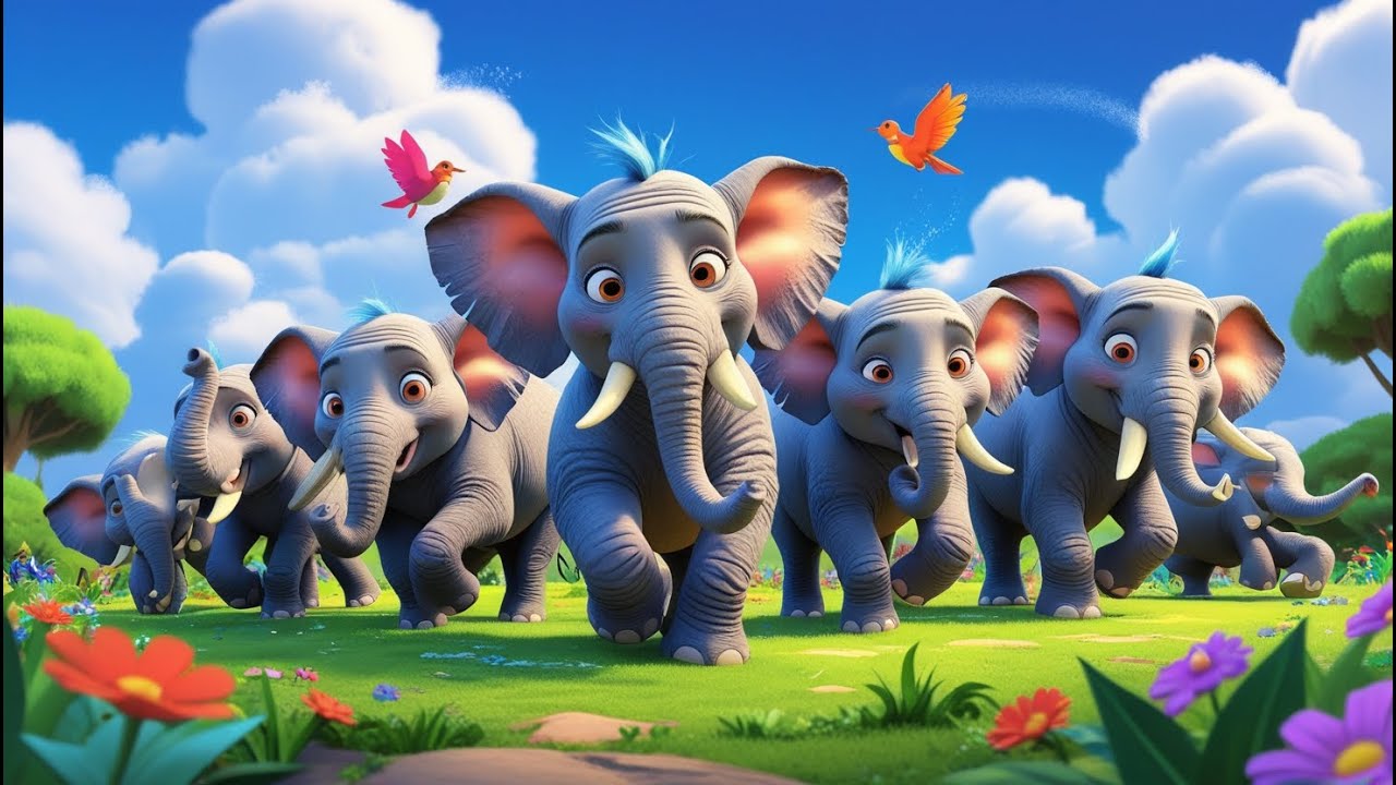 Stomp Like An Elephant | ColorPop Kids Songs