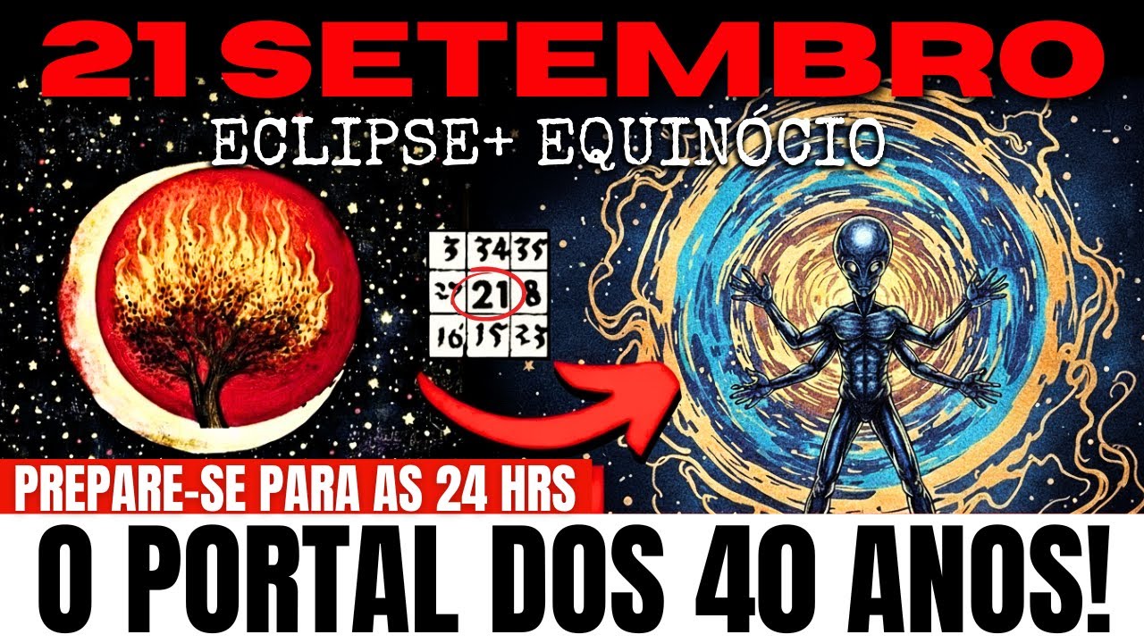ECLIPSE + EQUIN&Oacute;CIO EM 24H! Portal C&oacute;smico que N&atilde;o Se Repete por 40 Anos Est&aacute; ABERTO AGORA!