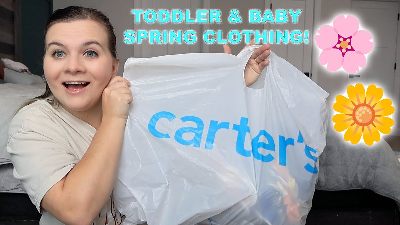 Spring Toddler & Baby Clothing Haul! 🌼🌸