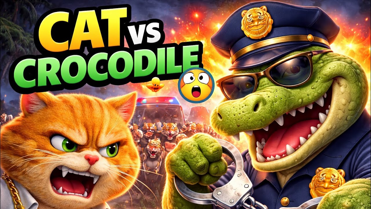 Cat vs Crocodile FINAL BATTLE 💥 |S01 Ep08| Evil cat
