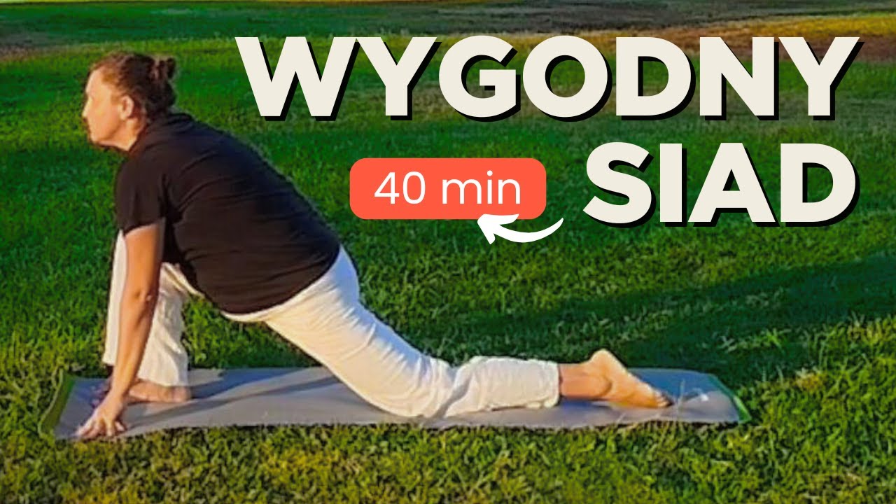 🔴 Joga dla elastyczności – praktyka ułatwiająca siad skrzyżny (40 min)