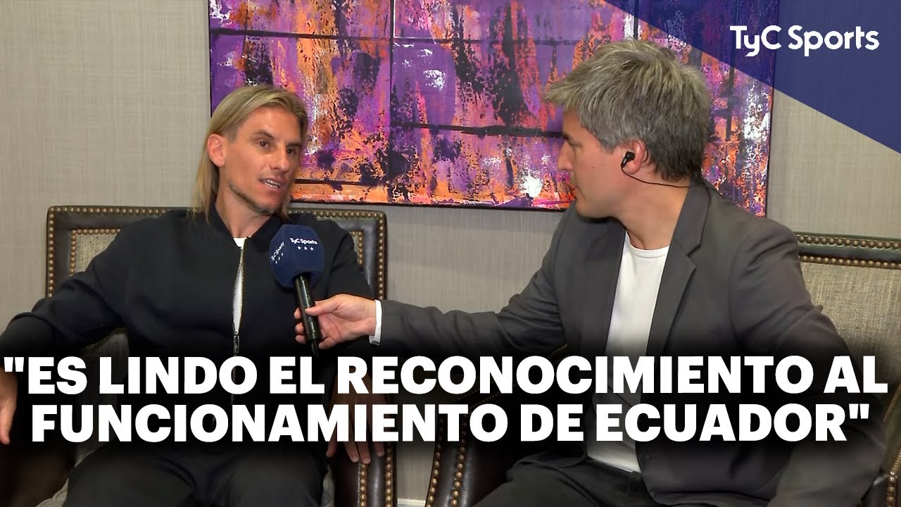 SEBASTI&Aacute;N BECCACECE, MANO a MANO con TyC SPORTS, PALPIT&Oacute; el SORTEO del MUNDIAL 2026