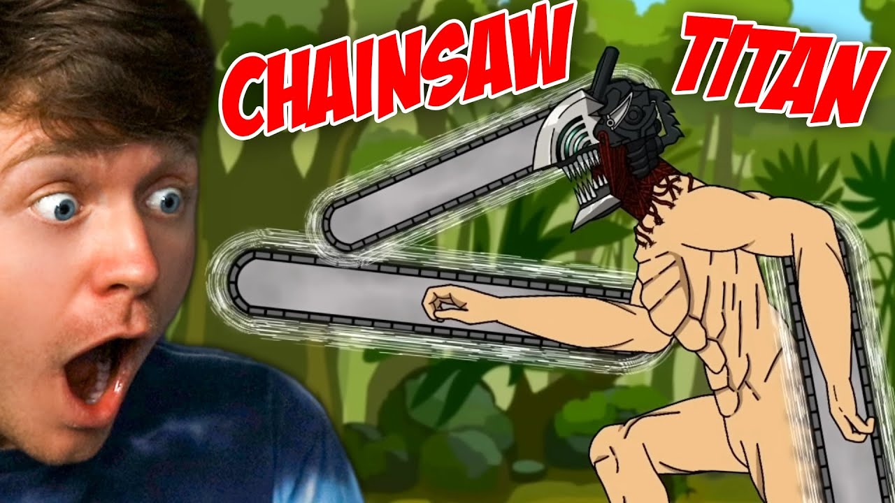 Reacting to CHAINSAW TITAN vs EVERYONE! (Chainsaw Man & Attack on Titan)