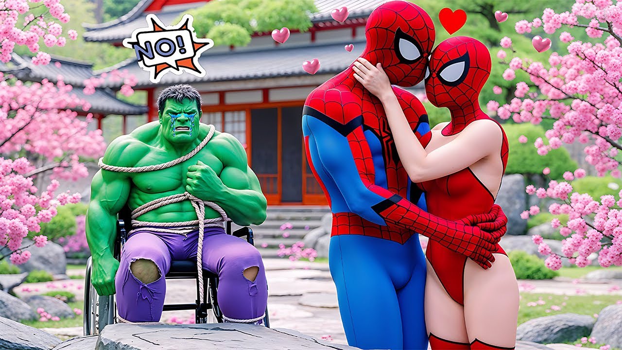 Hulk x Spider Man Leave Granny House | Funny Horror Animation