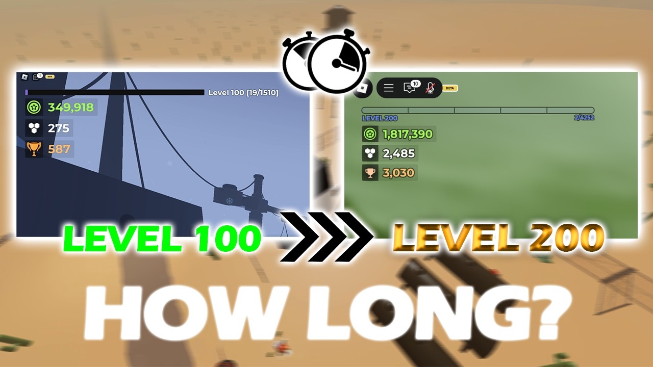 How long it took me to reach LEVEL 200 in EVADE ROBLOX