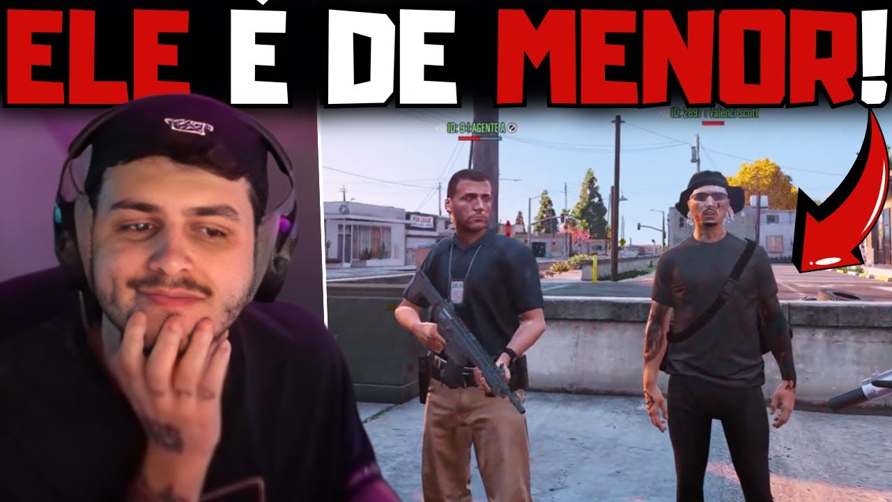 ELE ATÉ TENTOU FUGIR!! | GTA RP METROPOLE