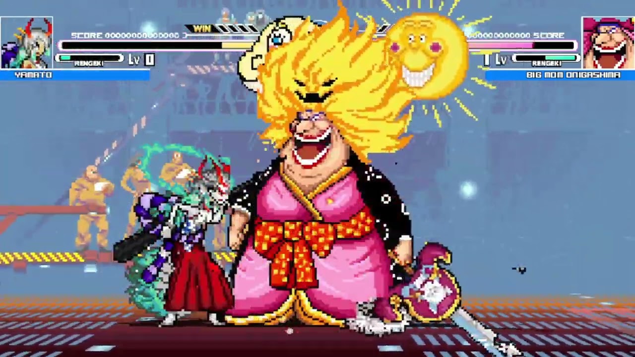 🔥 Yamato VS 🔥 Big Mom - GAME ONE PIECE MUGEN