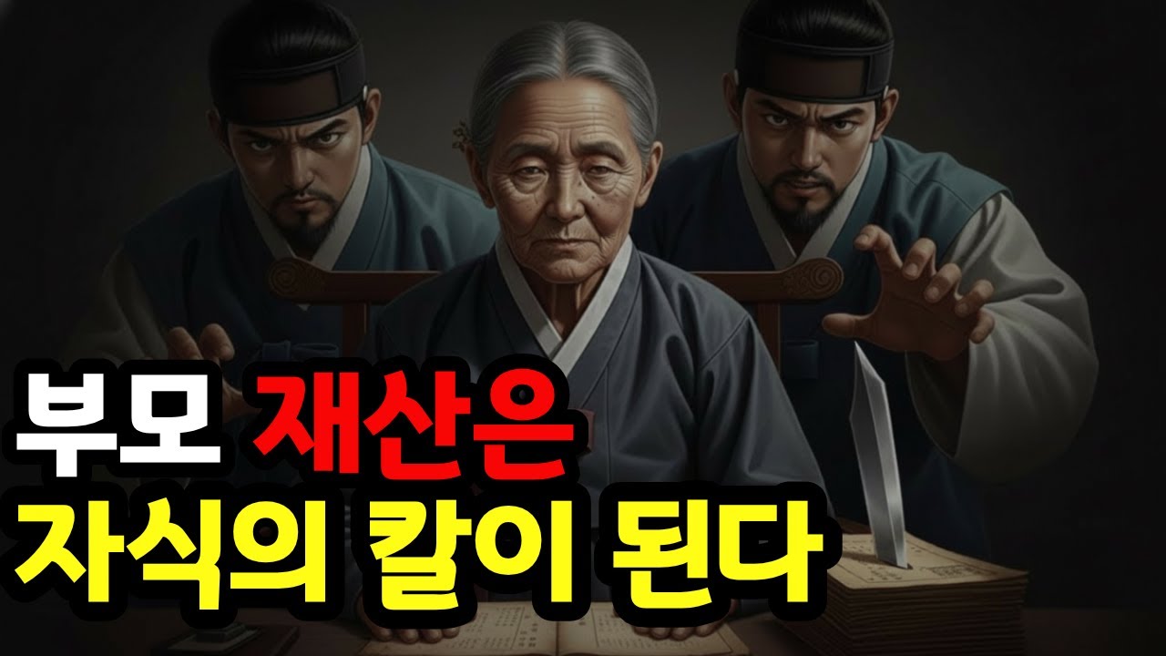 다 물려주면 고려장, 안 물려주면 굶겨 죽인다?