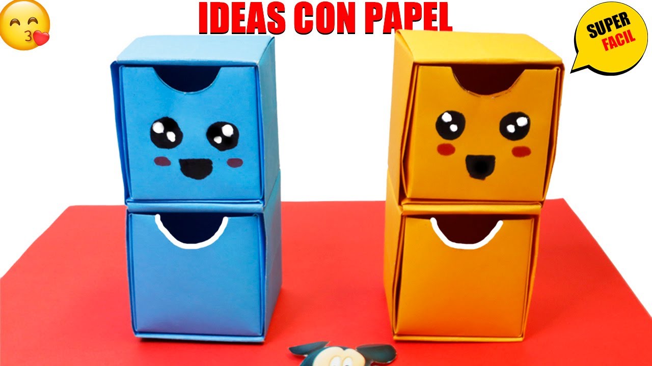 MINI ORGANIZADOR DE PAPEL (Mini Organizador de Origami)diy