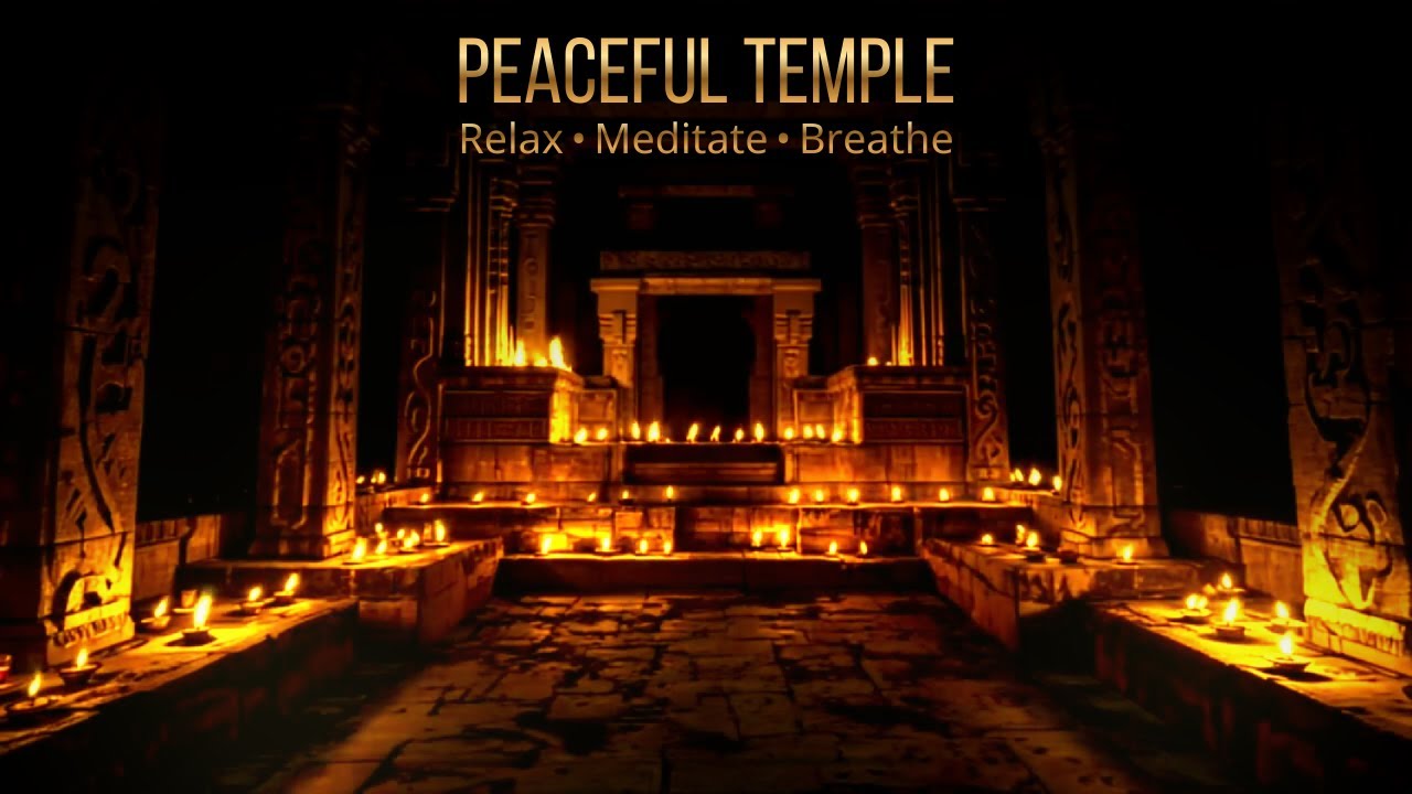 🕯️Peaceful Indian Temple 🛕– 4 Hours of Spiritual Ambience & Zen Music