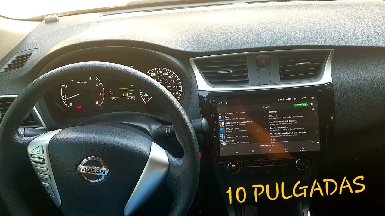 Pantalla para el nissan sentra