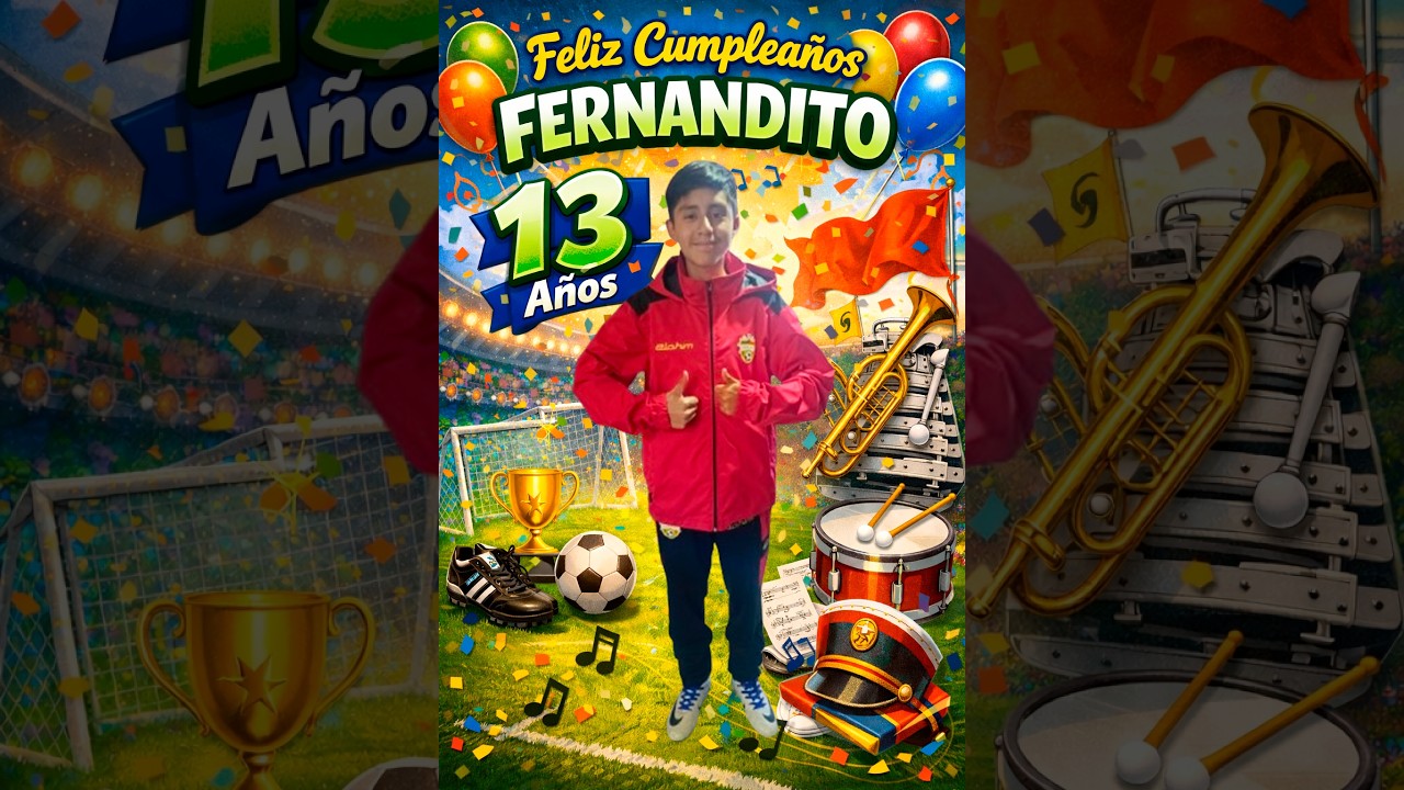 Cumpleaños 13 Fernandito