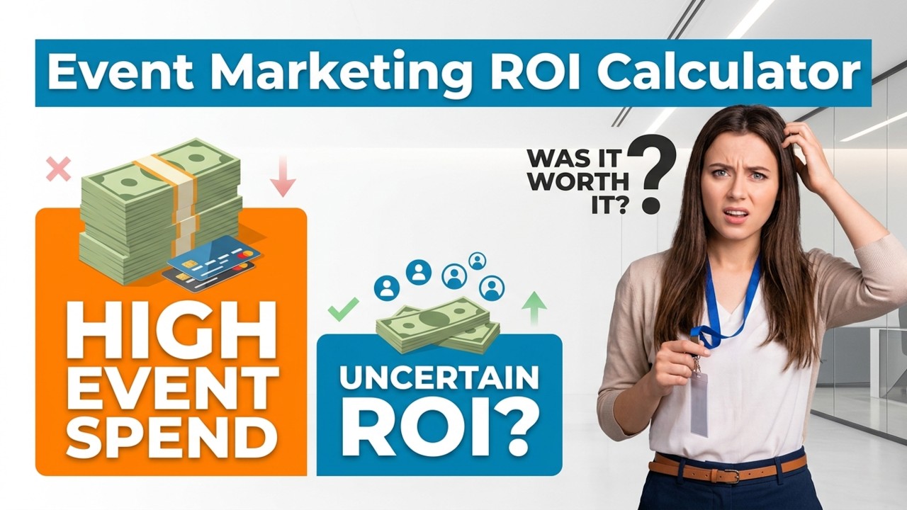 Event Marketing ROI Calculator | Measure Event ROI & Prove Marketing Impact (Free Tool)