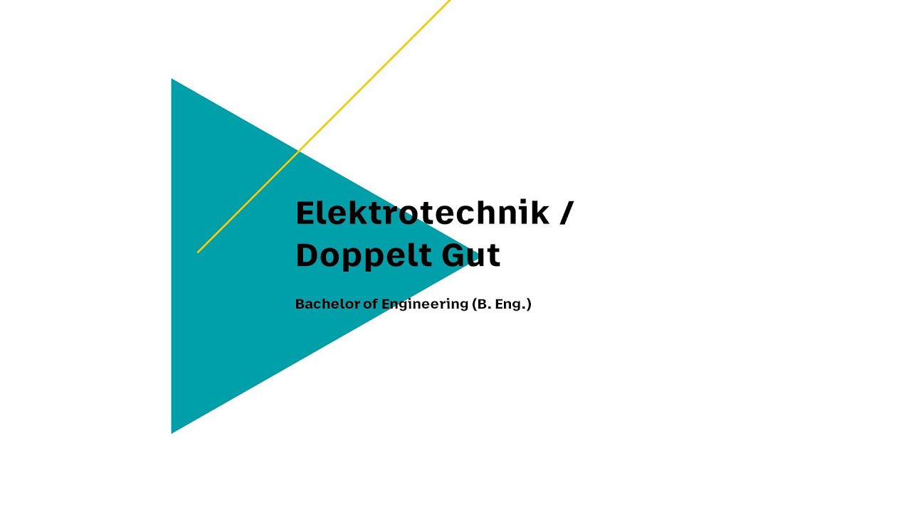 Elektrotechnik – ausbildungsintegrierende Studienform (Dual) (B.Eng.)