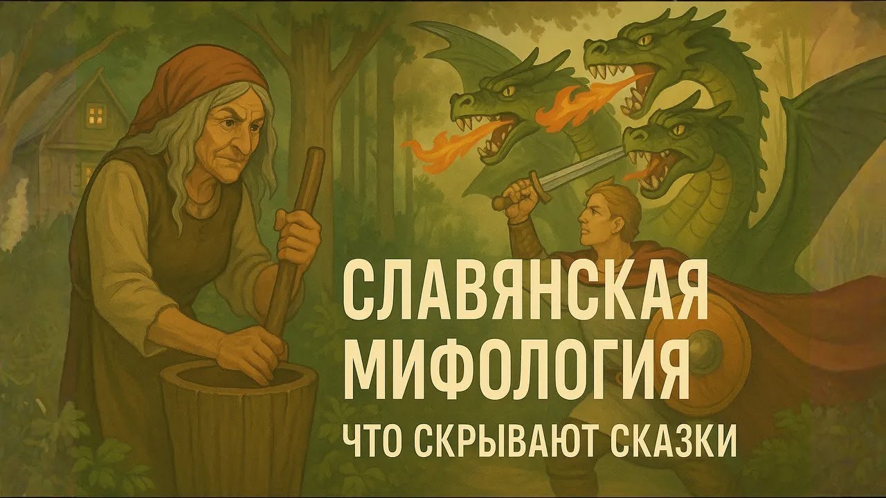СЛАВЯНСКАЯ МИФОЛОГИЯ | От Перуна до Бабы-Яги | ИСТОРИЯ ДЛЯ СНА