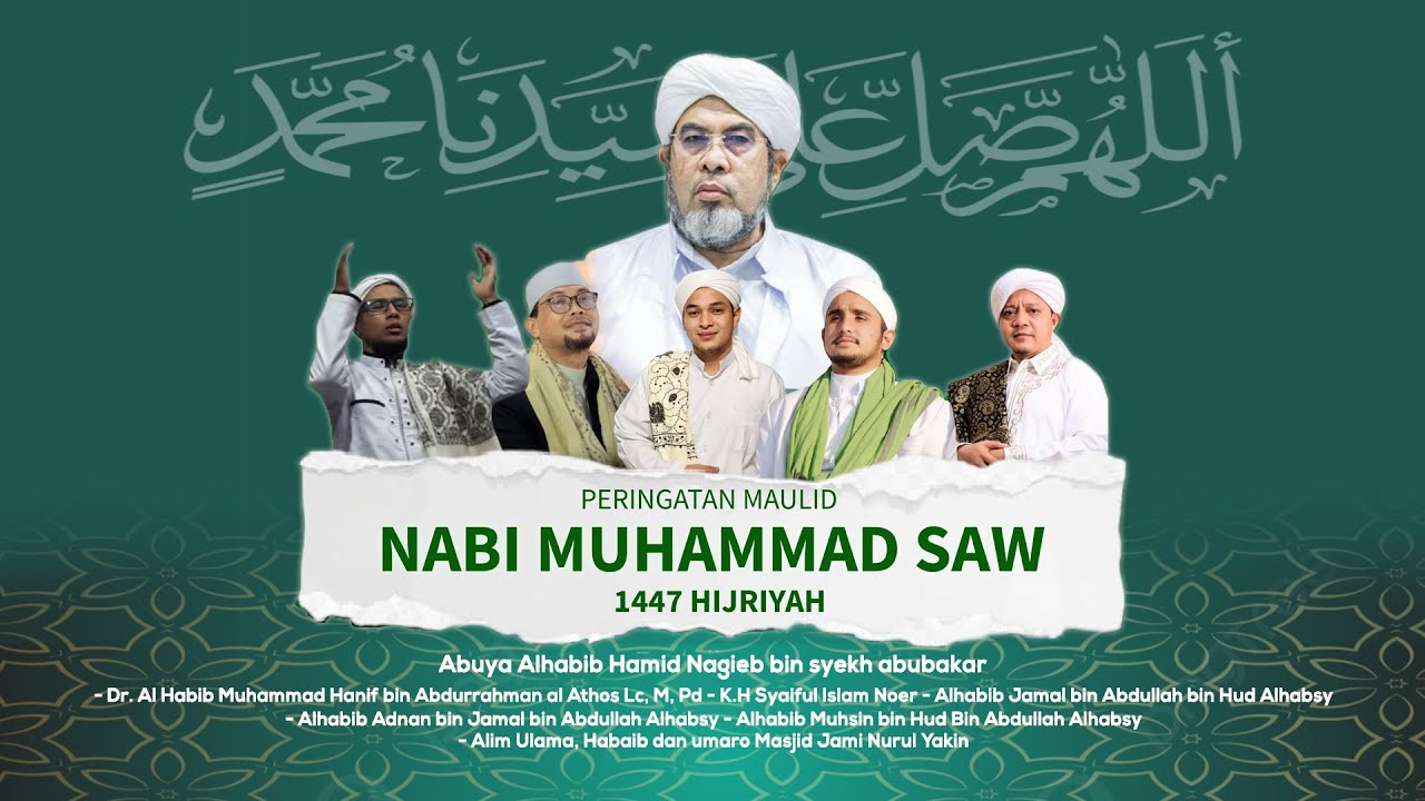 (🔴LIVE) MAULID NABI MUHAMMAD SAW | Majelis Ta'lim Al Muhibbien \\ Masjid Jami' Nurul Yaqin