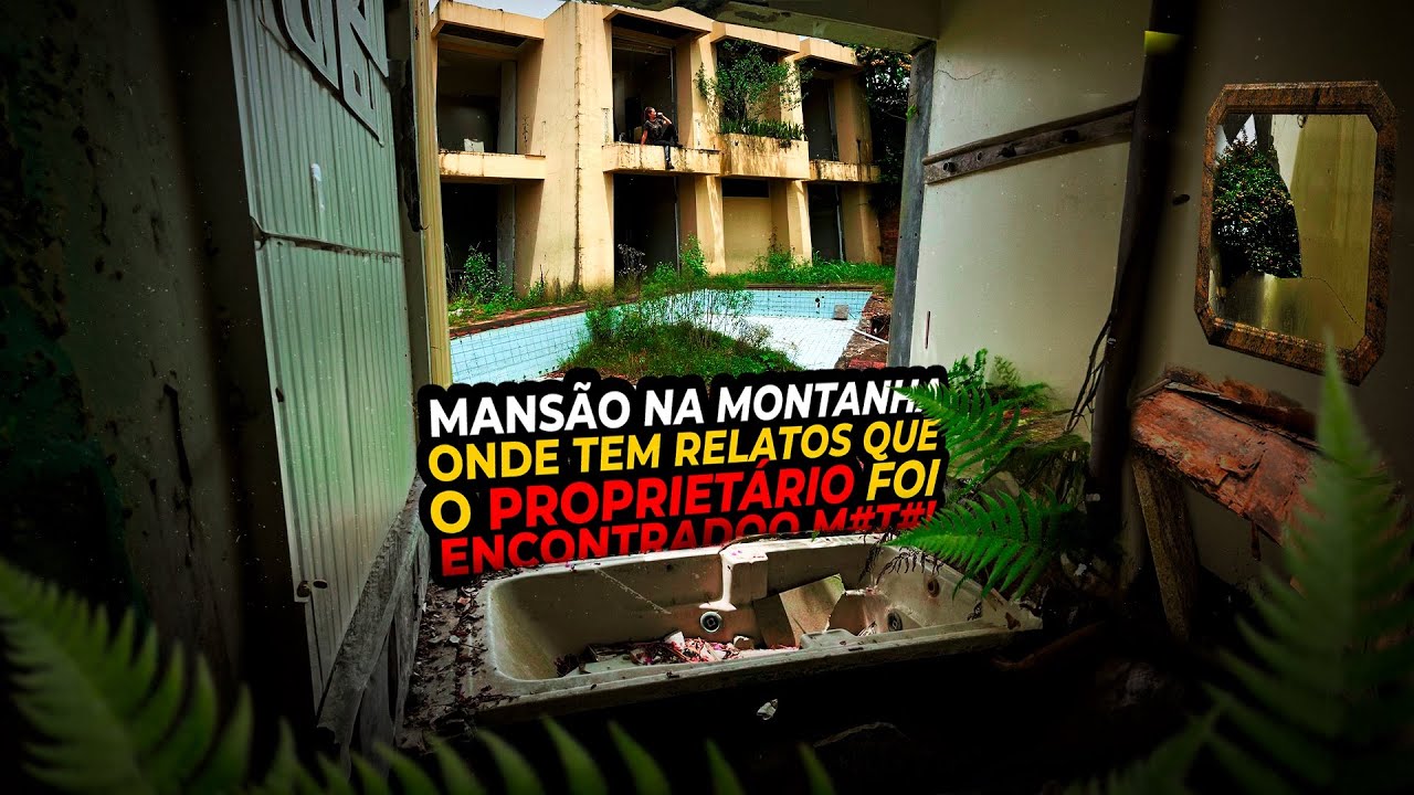 MANSÃO DE LUXO ABANDONADA NO TOPO DE UMA MONTANHA INCRÍVEL! FOI DEIXADA PARA TRÁS COM TUDO DENTRO!
