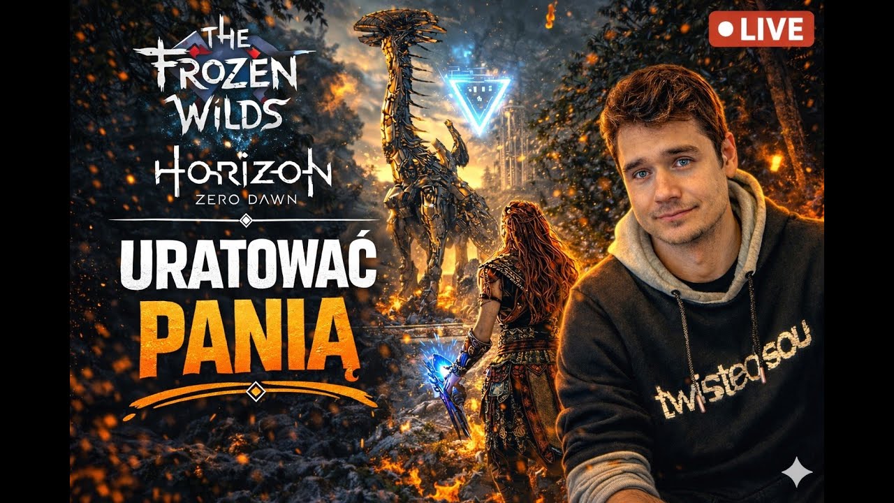 Uratować Panią |The Frozen Wilds| Horizon Zero Dawn Remastered LIVE PL