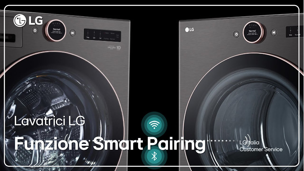 Тонкий LG | Как настроить функцию Smart Pairing между стиральной машиной и сушилкой