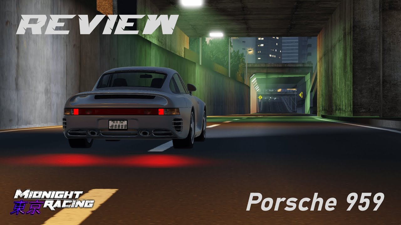 [PRE ALPHA] Porsche 959 Review - Midnight Racing: Tokyo