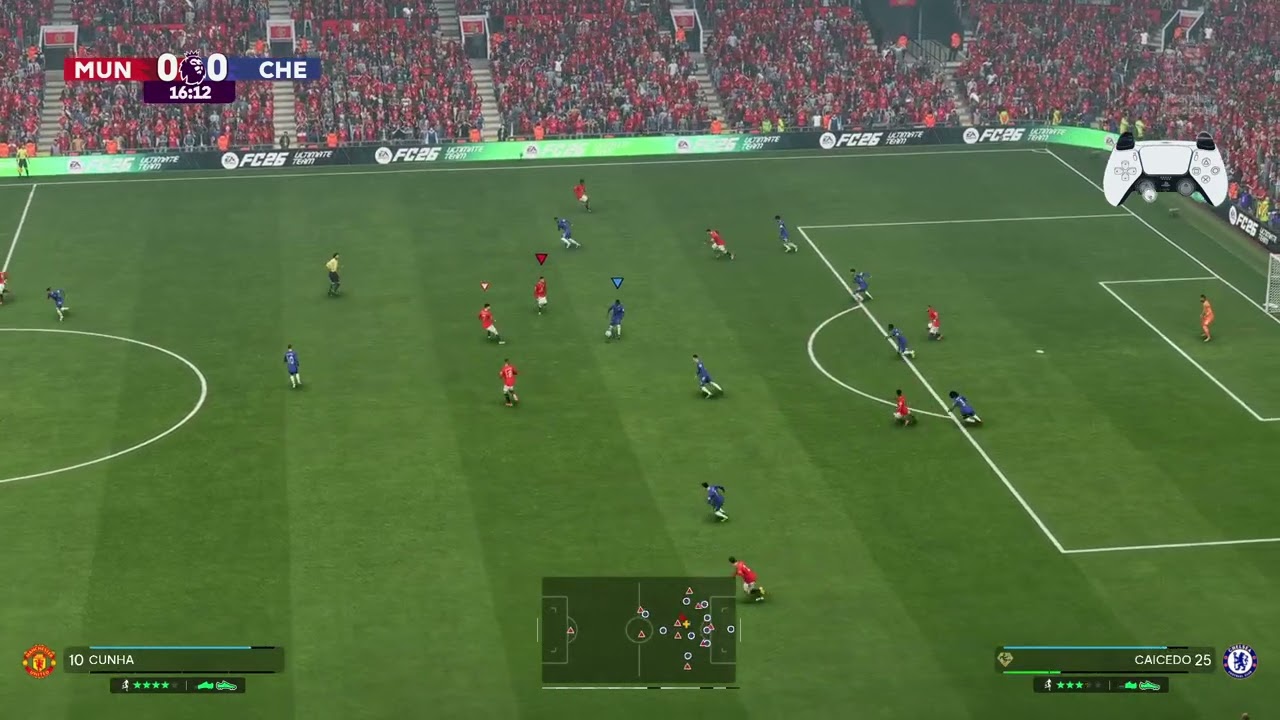 FC 26 MUN VS  CHE แฟนบอลสู่ปัญหาครอบครัว