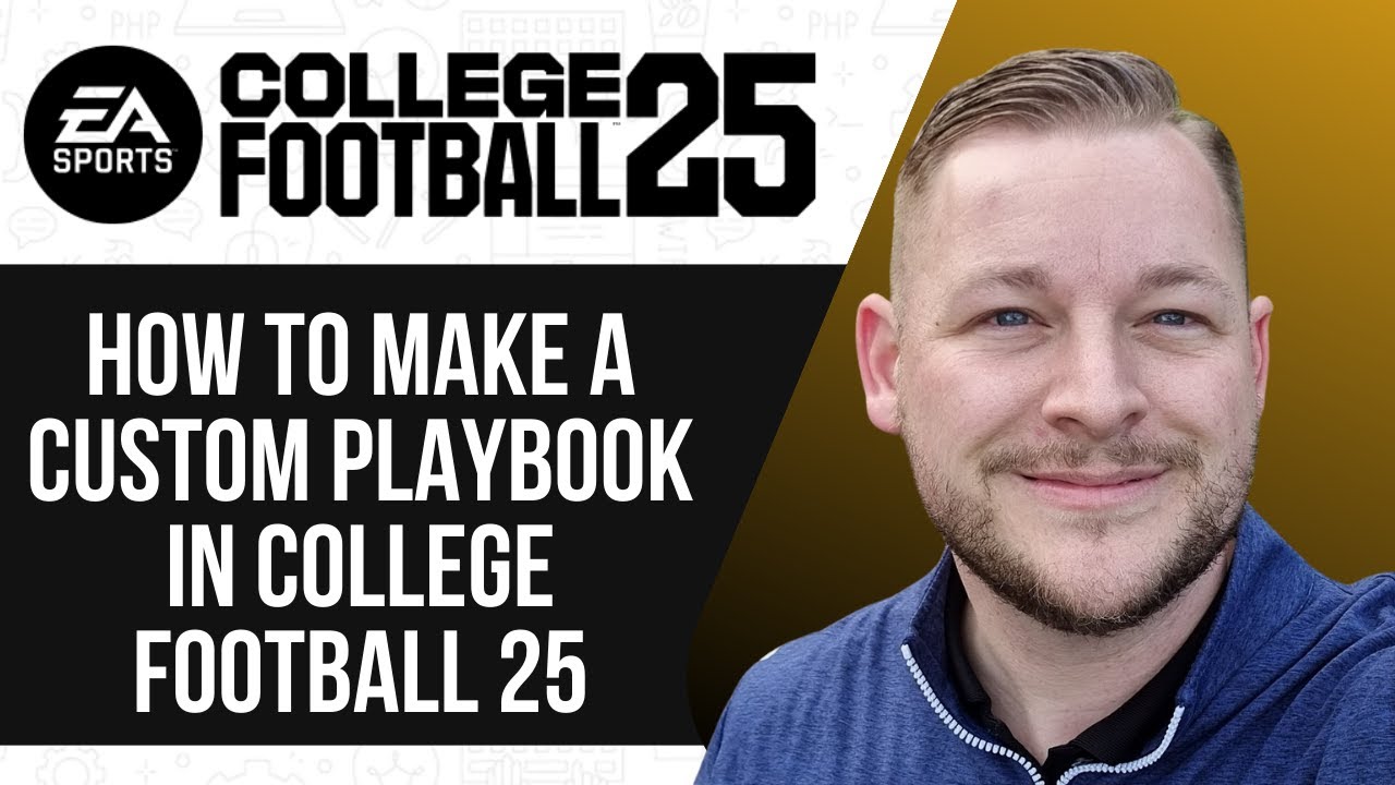 HOW TO MAKE A CUSTOM PLAYBOOK IN COLLEGE FOOTBALL 25 2025!