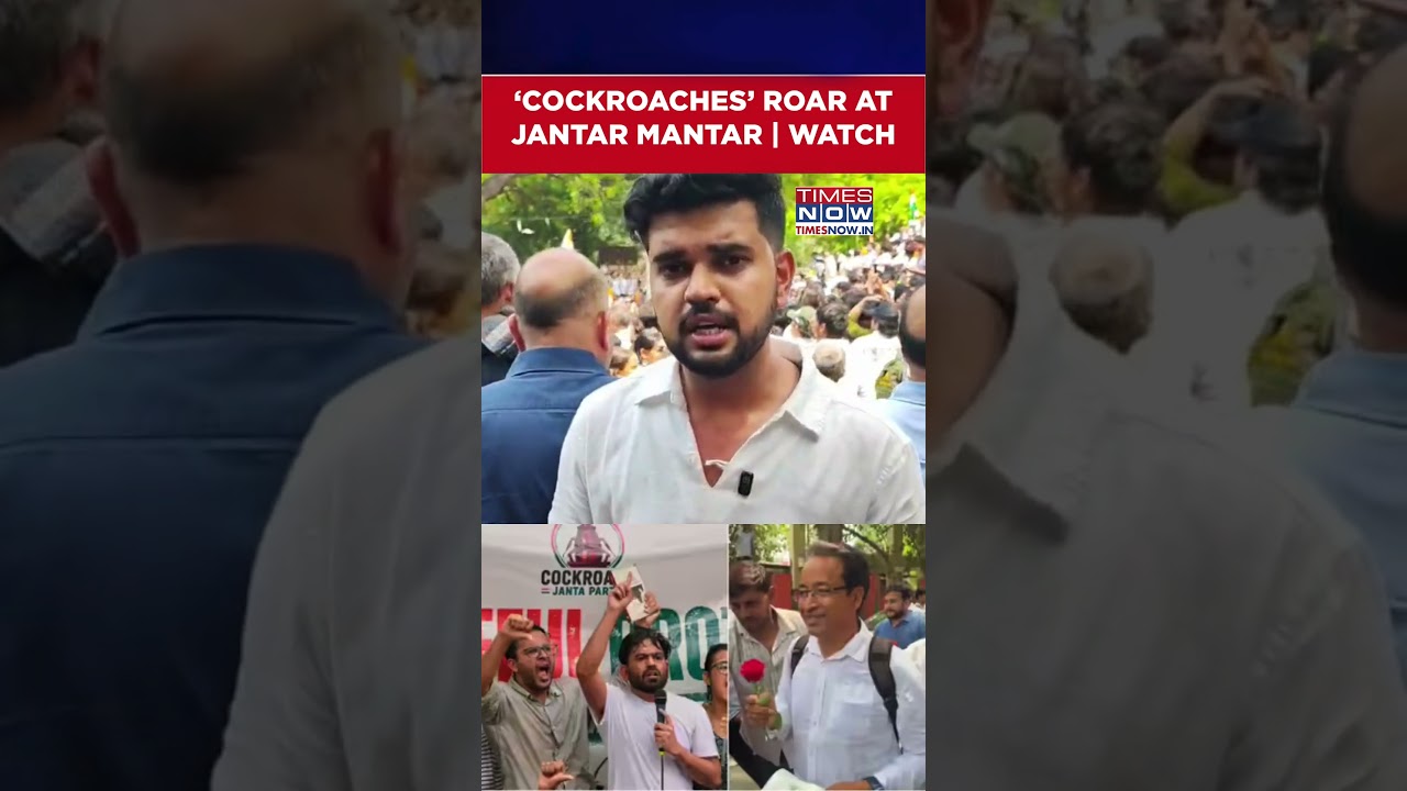 Inside CJP's Gen Z Protest At Jantar Mantar: Students Demand Education Reforms | WATCH #shorts